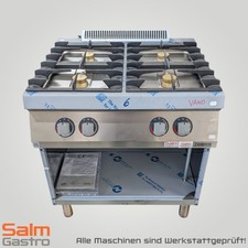 Zanussi Fornello a Gas GH74FLUO 4 Fuochi Professionale Standard Gas Naturale