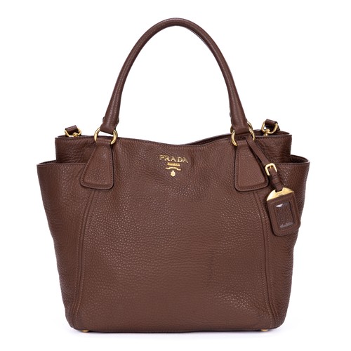 Borsa prada side pockets tote - prada,