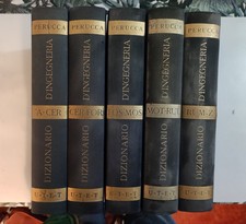 DIZIONARIO D'INGEGNERIA- Direttore Eligio PERUCCA- UTET Stampa dal 1951 al 1956