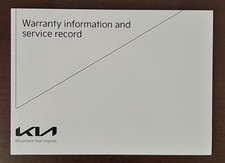 KIA SERVICE BOOK TIMBRATO