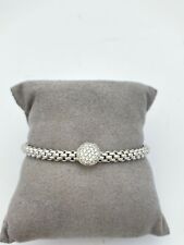 Bracciale Elasticizzato Flexi’it Fope Donna Oro18kt Gr. 16,42 Diamanti 0,41ct