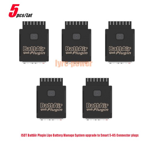 5pcs isdt bap6 battair - battair, plugin