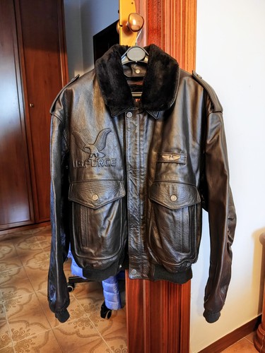 Giacca pelle uomo u s - giacca,