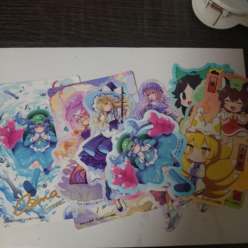 Set adesivi personaggi touhou - set,