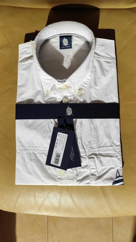 Camicia marina yachting bianca - yachting,