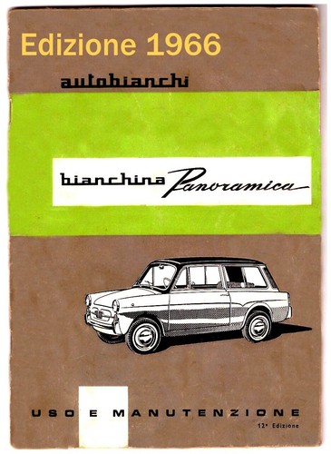 Autobianchi bianchina - autobianchi,