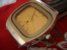  VINTAGE ALLWYN  MECCANICO GIALLO ORO.(UGUALE AL SEIKO 36A) - DI GRAN CLASSE !!!