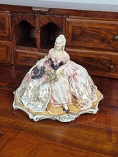 GRAZIOSA DAMA IN CERAMICA PANNUNZIO BERTOLOTTI MILANO