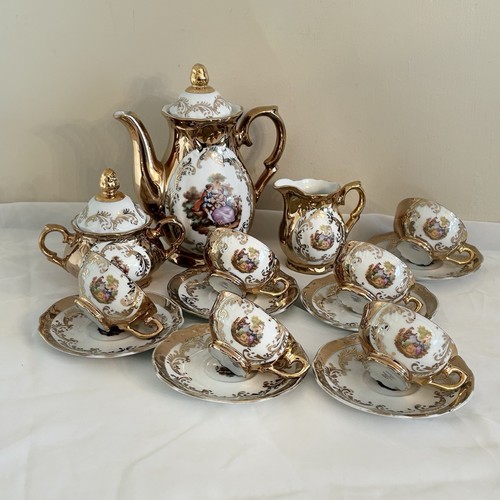 Set caffè tè vintage bavaria - set,