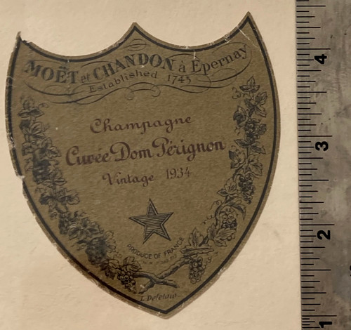 000 rare 1934 dom - rare, perignon