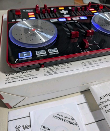 Vestax typhoon mixer - vestax,