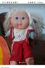 Bambola Mattel  Cabbage Patch Kid  Bionda  Anni 90 