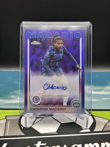 Autografo calcio cromato donna