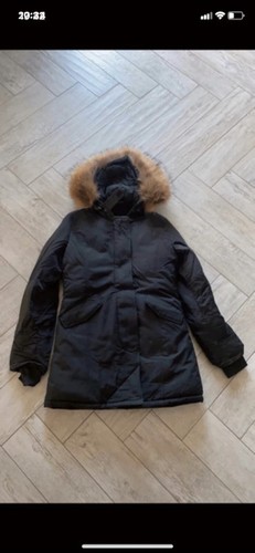 Piumino parka nero giaccone - parka,