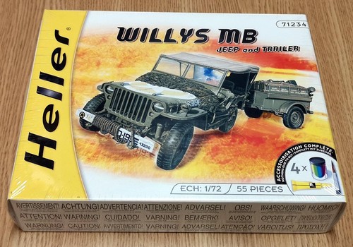 Heller 71234 willys - 1:72,