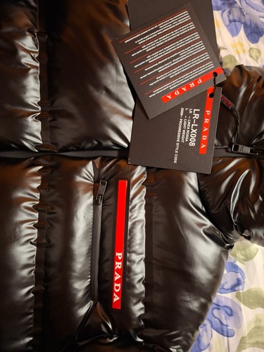 Giubbotto prada nero nuovo - giubbotto,
