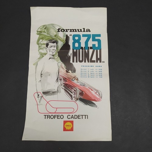 Manifesto formula 875 monza - manifesto,