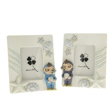 1 PZ ELIO Bambino SUB Cornice Portafoto resina 12x9 cm BOMBONIERA 15R2