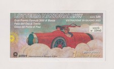 Biglietto Lotteria di Monza -