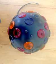 Disco ball vintage multicolore rotante 360 gradi luci colorate
