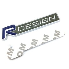 Stemma Emblema R Design Posteriore per VOLVO V60 V40 V90 S60 XC40 XC60 XC90