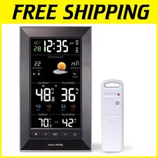 Preside Meteo Verticale Nero