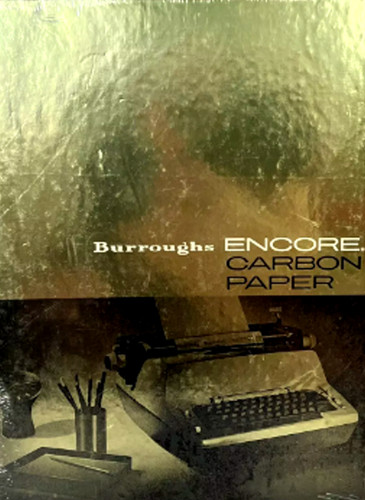 Burroughs corp encore - encore, matita