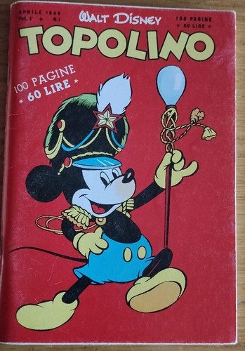 Topolino libretto primo - libretto,