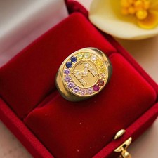 Elegante Anello Uomo 2,21 Cts