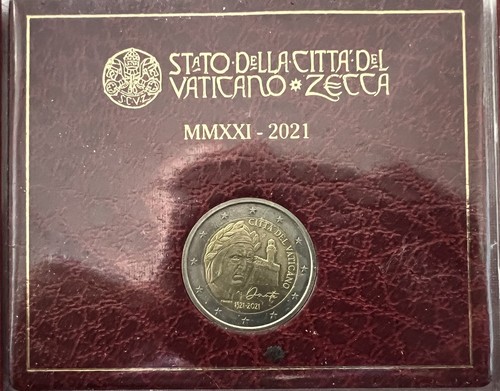 Moneta euro vaticano 2021 - 2,