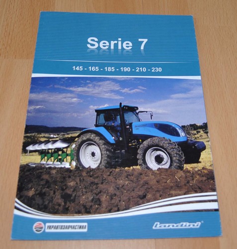 Brochure depliant agricoltura