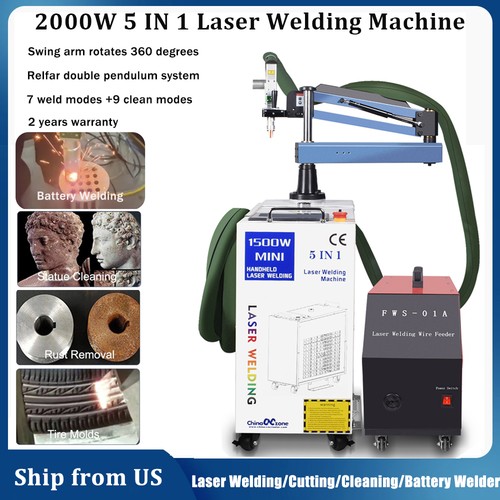 Saldatrice laser 2000w 5in1 - 2000w,