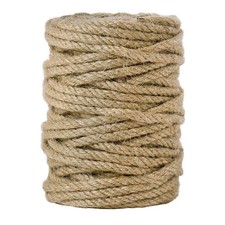 100m Spago per Decorazioni in Canapa 5mm Corda per Tiragraffi per Gatti Spago