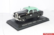TAXI DEL MONDO - MERCEDES 180D - Lisboa - 1960 - SCALA 1:43 - MODELLINO OTTIMO