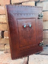 Pelle Anello Raccoglitori Gufo