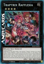 TRAPTRIX RAFFLESIA (Trappolatrice) Rara Collector Prismatica • RA02 EN034 • 1Ed