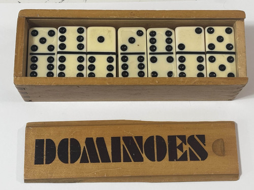 Set domino vintage pezzi - set,