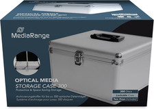 Valigia Porta Cd E Dvd per DJ Da 300 Posti Argento