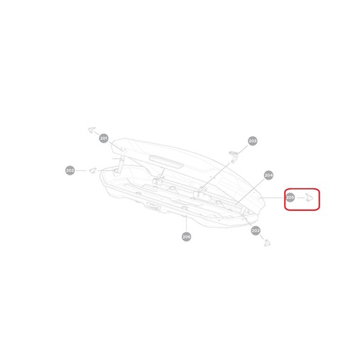 Thule lid lifter - lid,