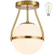 10" Modern Semi Flush Mount