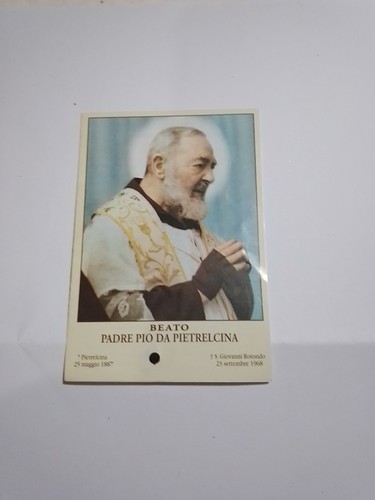 Santo padre pio reliquia - santo, ex