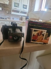 POLAROID EE 44 LAND CAMERA MACCHINA FOTOGRAFICA VINTAGE SCATOLA MANUALI ANNI 70