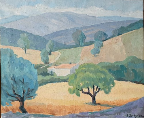 Quadro paesaggio scandinavo - quadro,