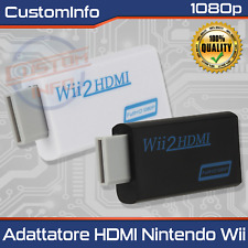 Adattatore Wii2HDMI Convertitore Full HD 1080P Audio Video da Wii a TV HDMI 1080
