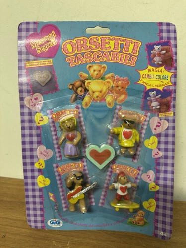 Set orsetti tascabili messaggi - orsetti,