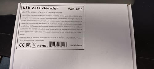 Vad 2010 extender usb - extender,