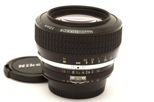 Nikon 58mm noct - nikon, f1.2