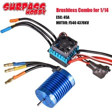 SURPASS HOBBY F540 4370KV Motore Brushless Impermeabile con 45A ESC Combo per 1/14