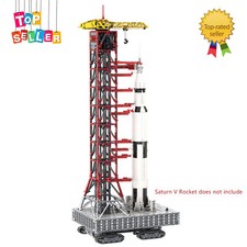 MOC-6008 Torre di Lancio Mk I per Saturn V (21309/92176) con Crawler Giocattoli Creativi