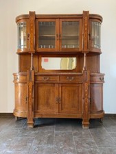 2 Vetrina Credenza Primi 900 Decó Vetri Molati Intarsi Italia Palermo